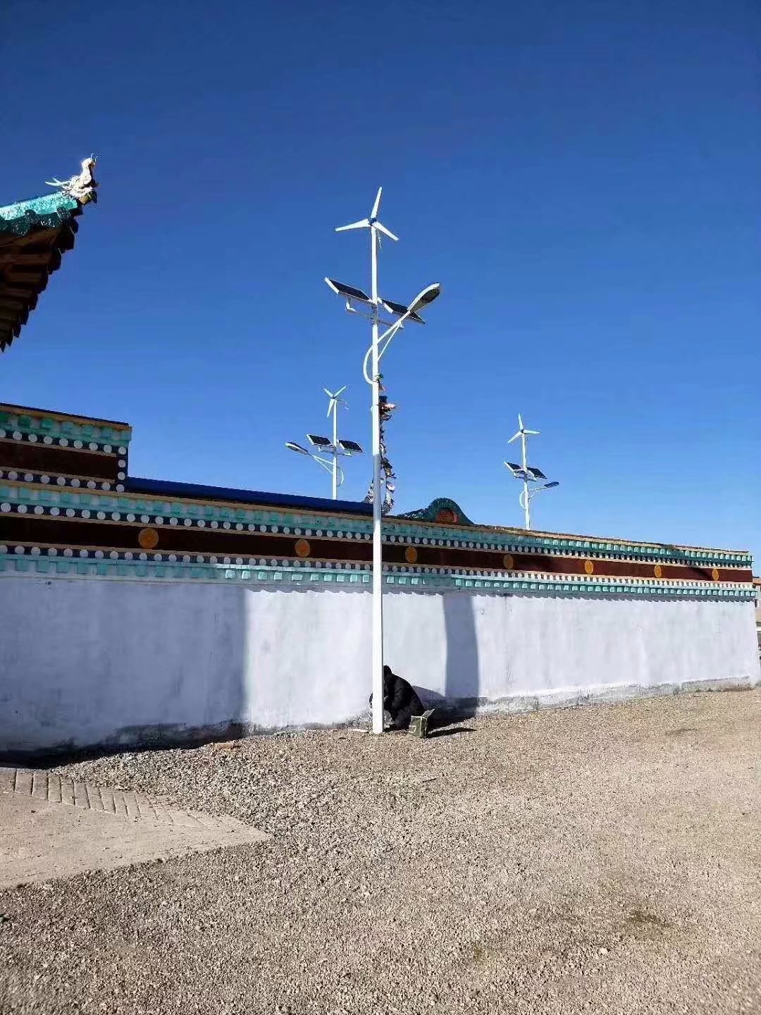 路燈上該如何選擇小型風力發電機